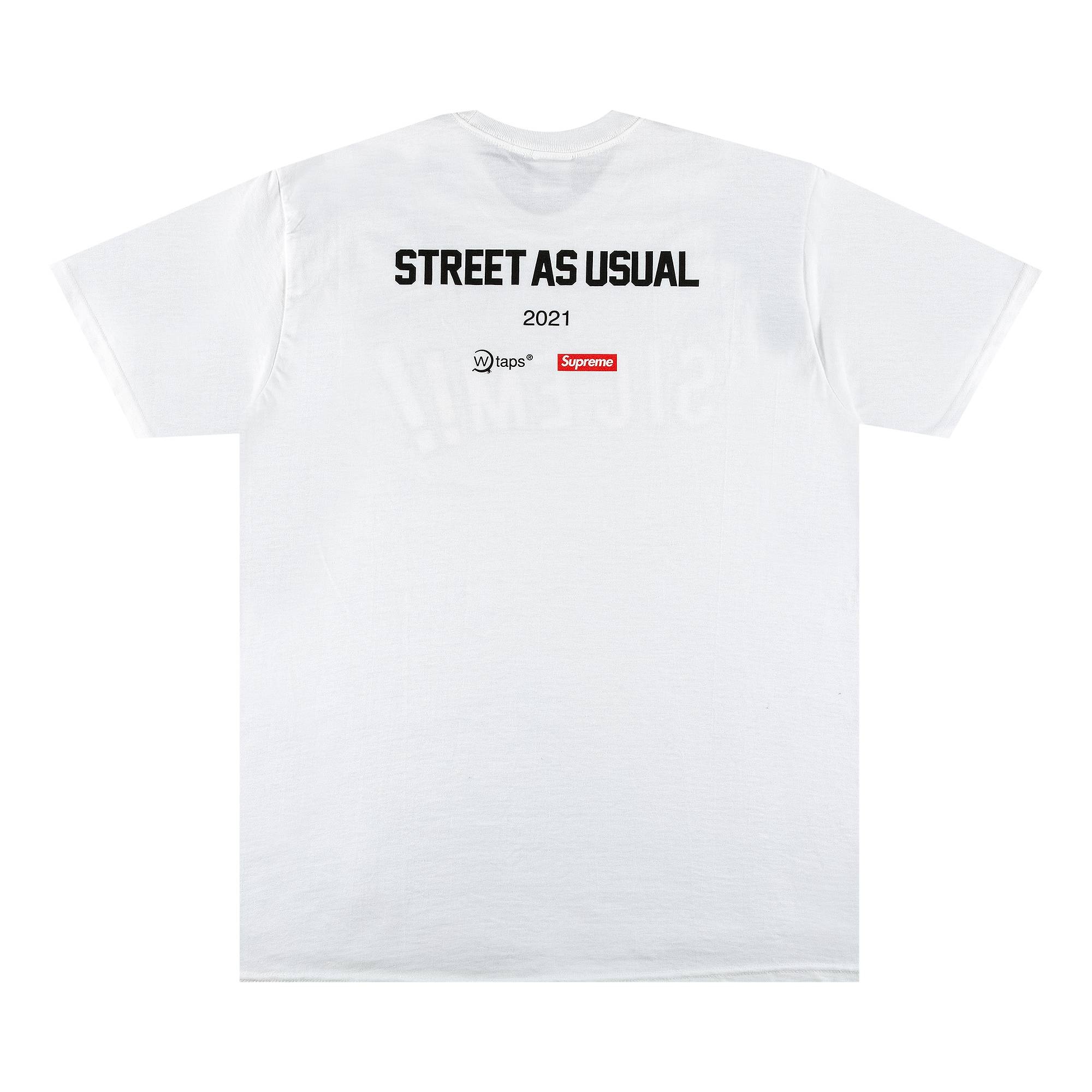 Supreme x WTAPS Sic'em! Tee 'White' - 2