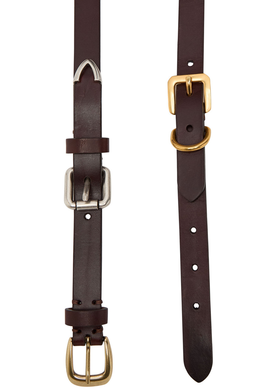 Etro Multi-buckle Leather Belt - 3