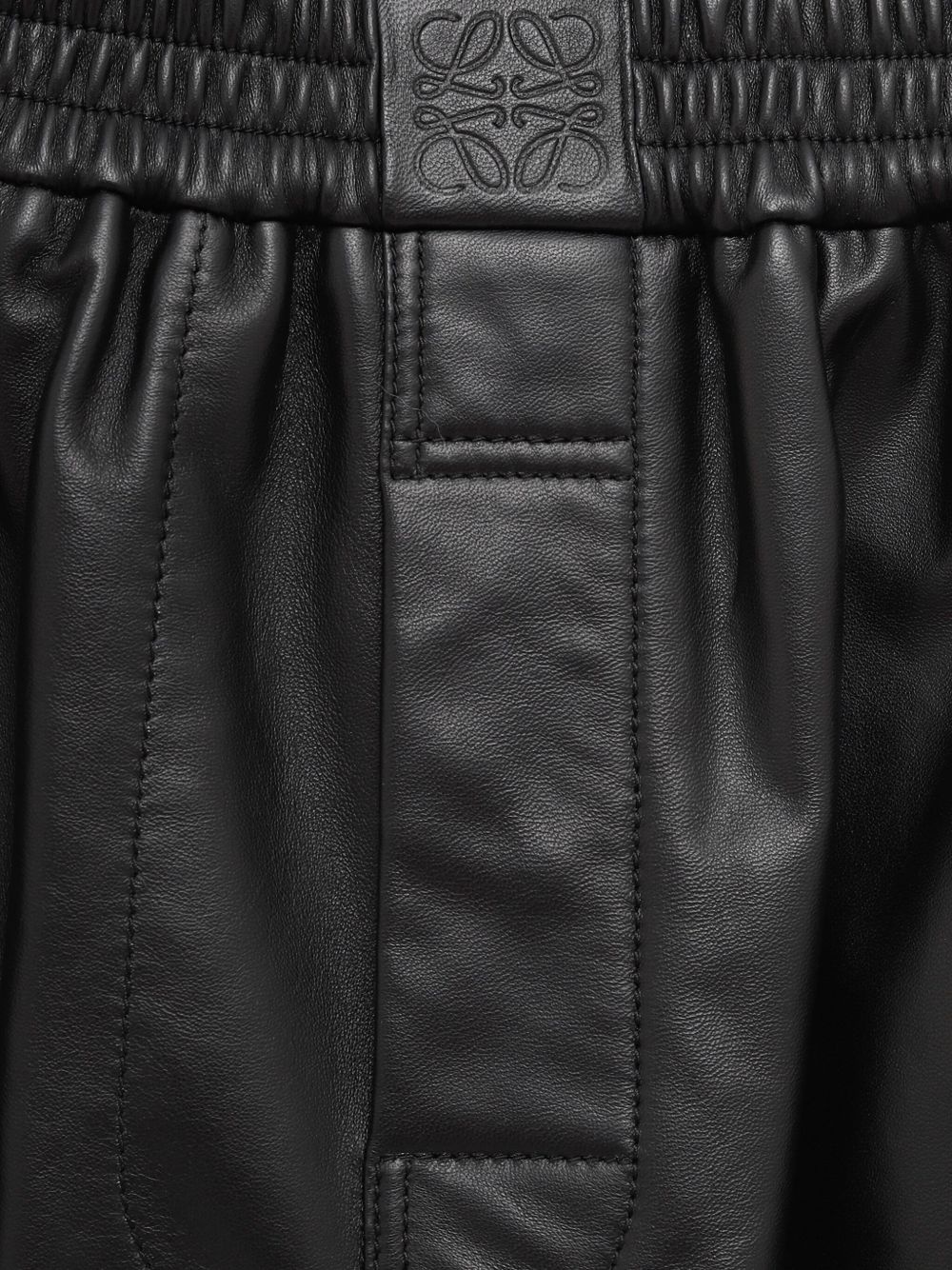 leather shorts - 3