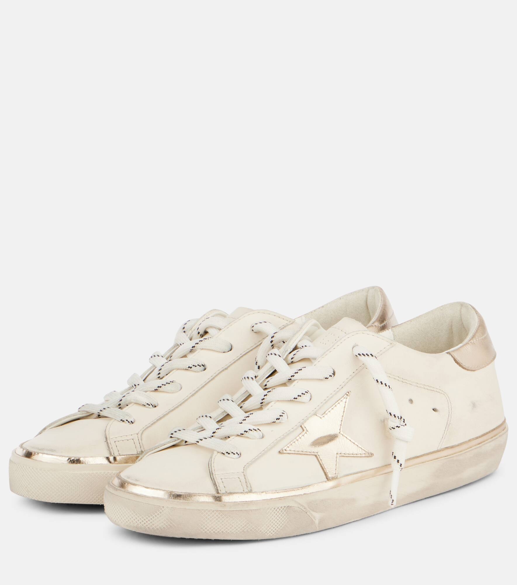 Super-Star leather sneakers - 4