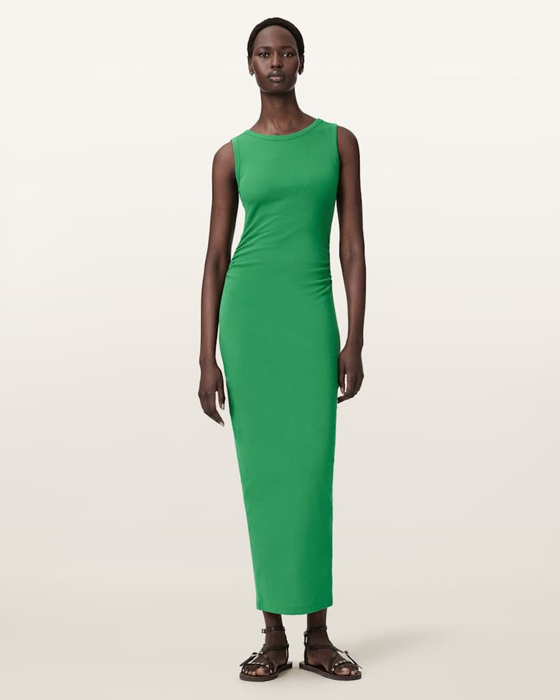 KATARINA BOAT NECK SLIM FIT MAXI DRESS 4