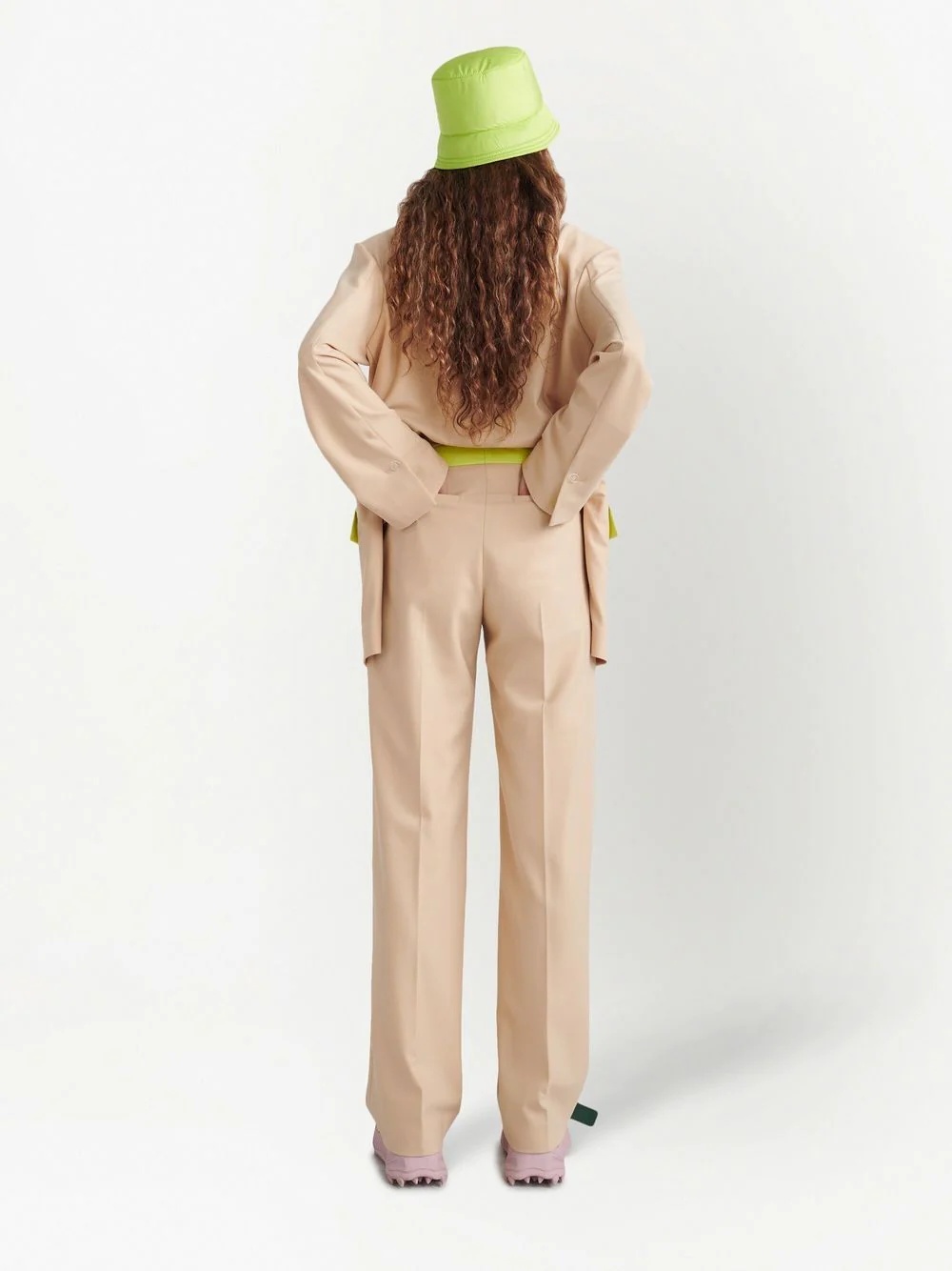 Active straight-leg tailored trousers - 4