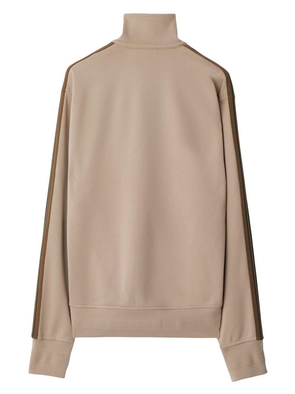 logo-embroidered side-stripe jacket - 2