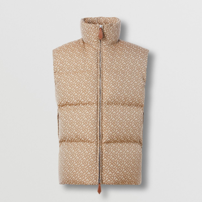 Monogram Jacquard Puffer Gilet 1