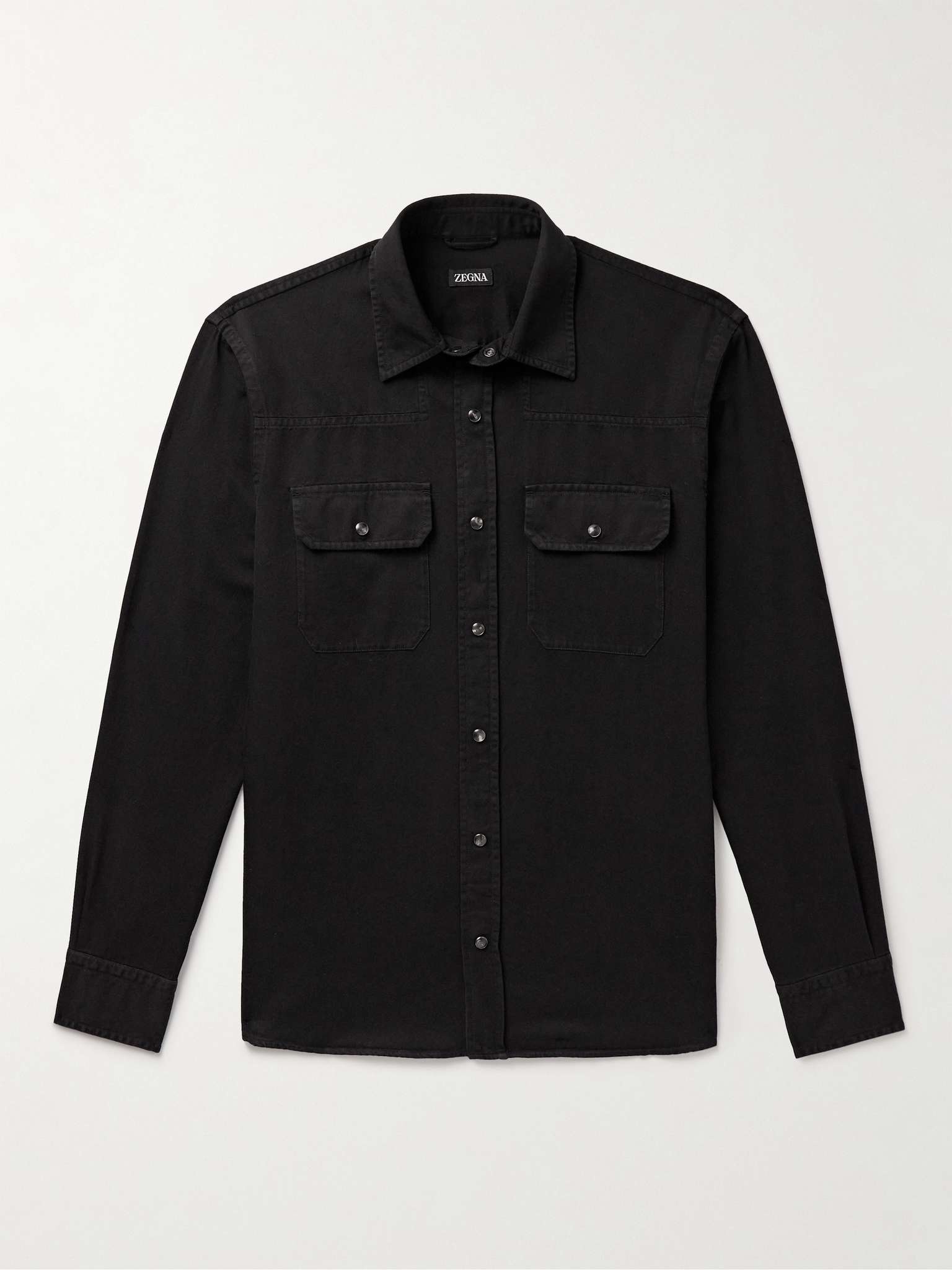 Cotton-Twill Western Shirt - 2