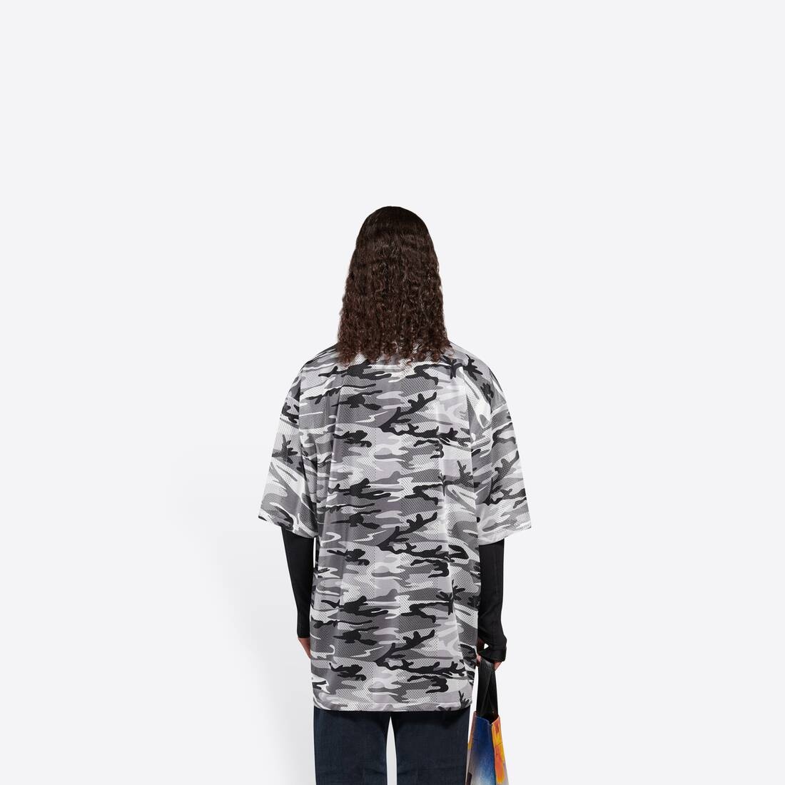 Men's Short Sleeve Shirt in Grey - 4