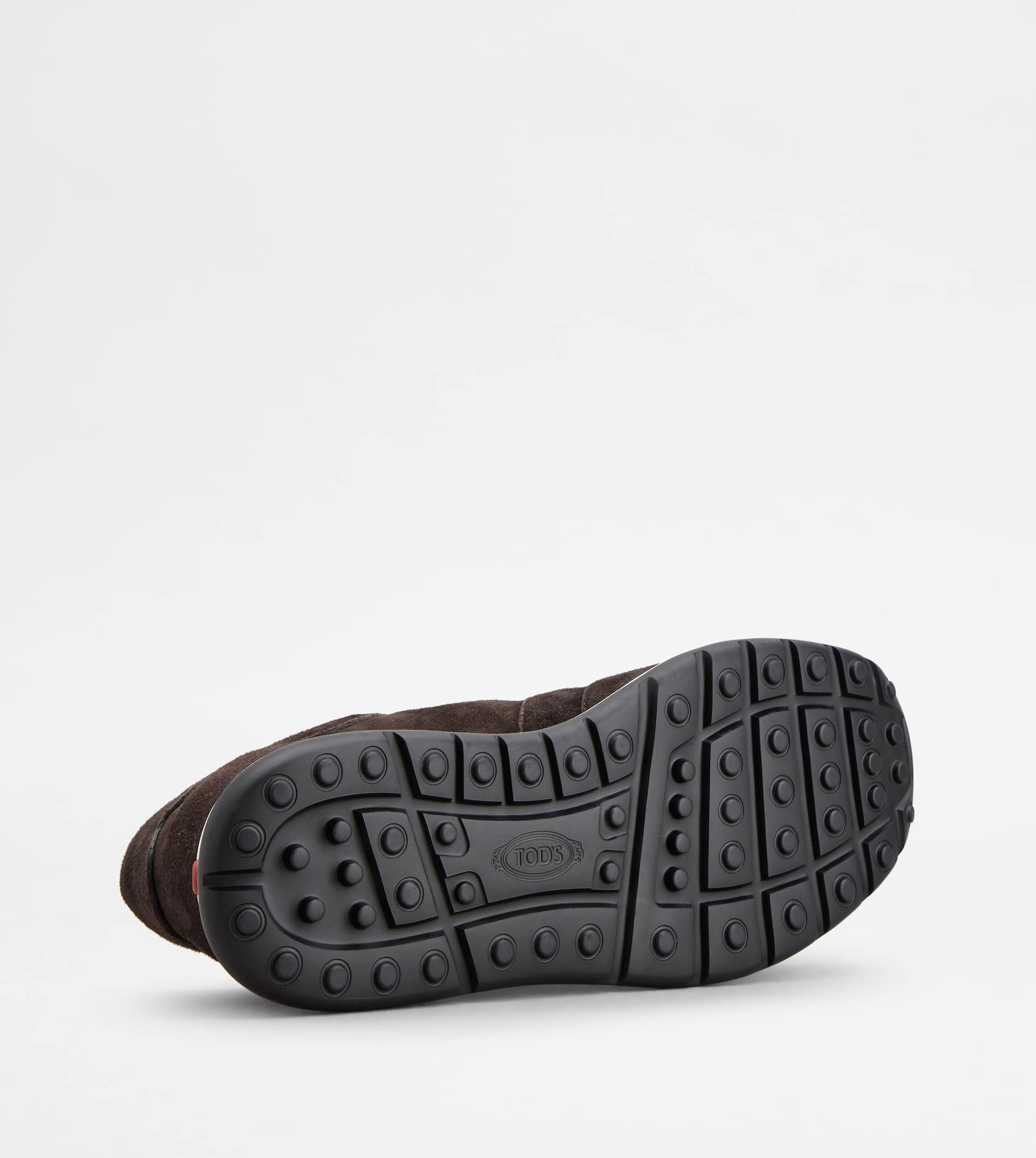 SNEAKERS IN SUEDE - BROWN - 4