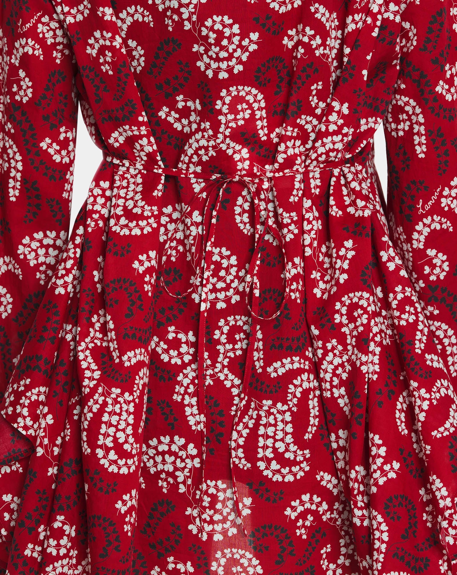 PRINTED SHIRT IN COTTON VOILE - 6