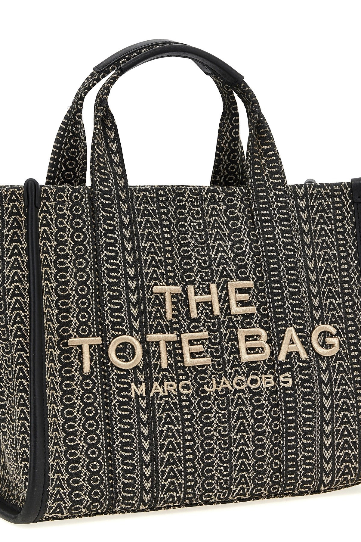 'The Monogram Jacquard Medium Tote' shopping bag - 4