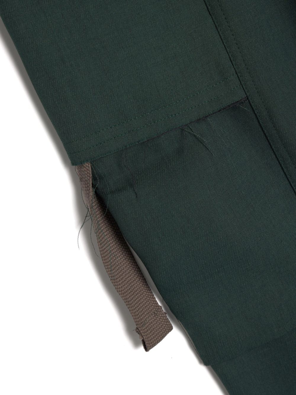 Tabbed straight-leg cargo trousers - 3