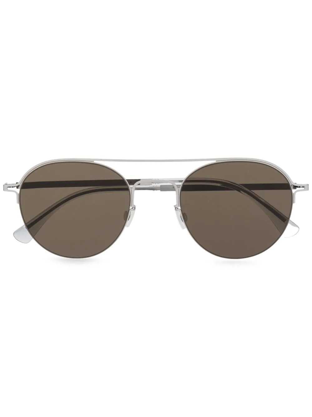 round-frame tinted sunglasses - 1