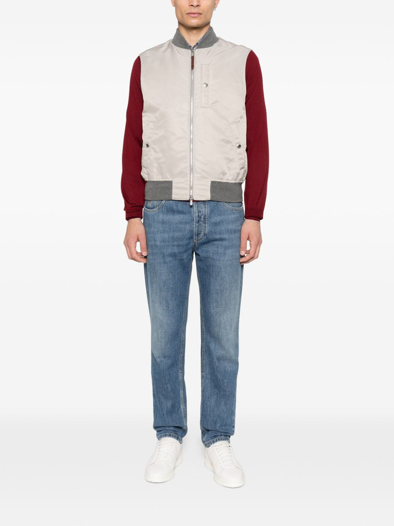 Brunello Cucinelli zip-up gilet outlook