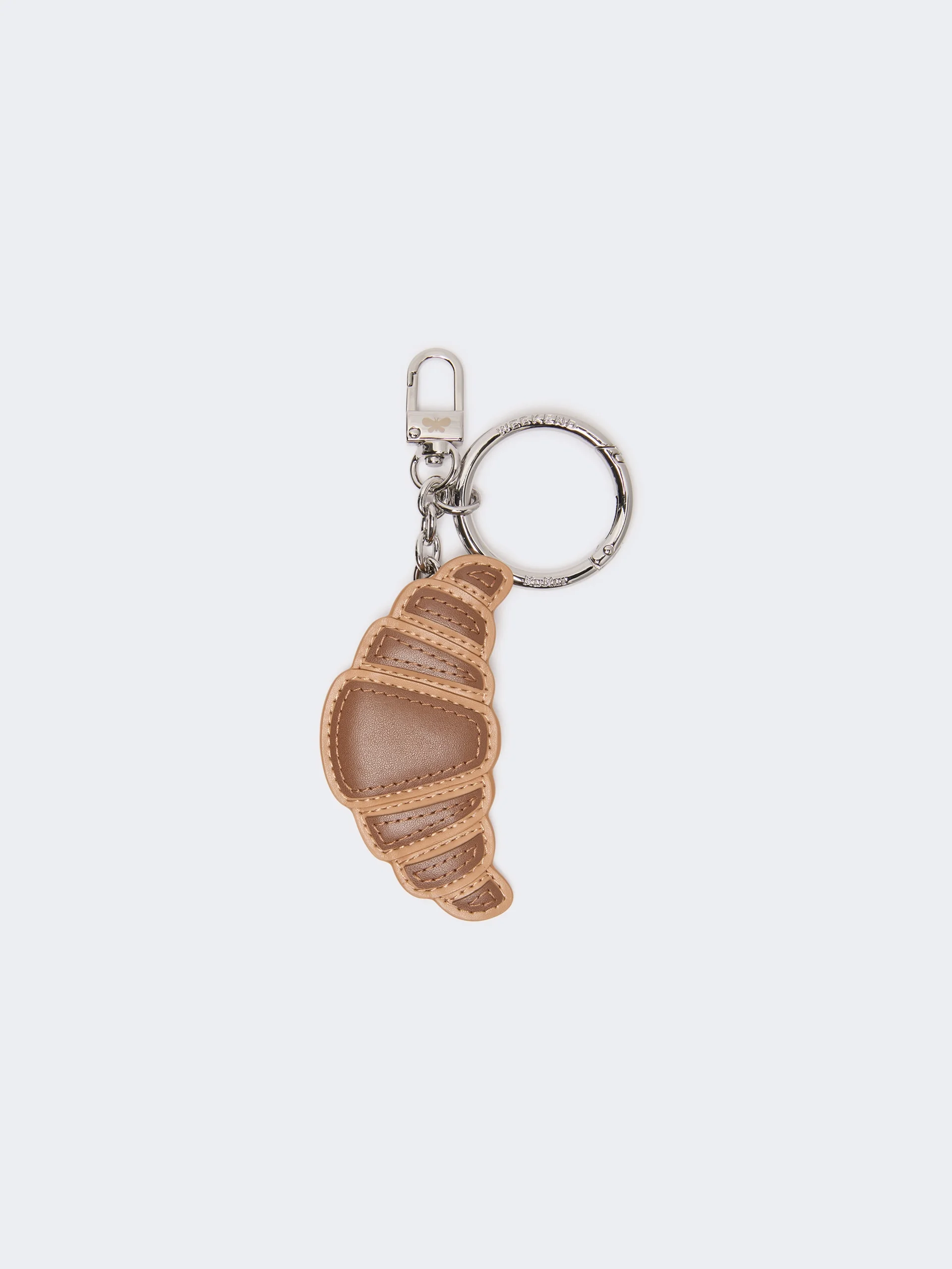 FANTINO Leather keyring - BROWN - 1