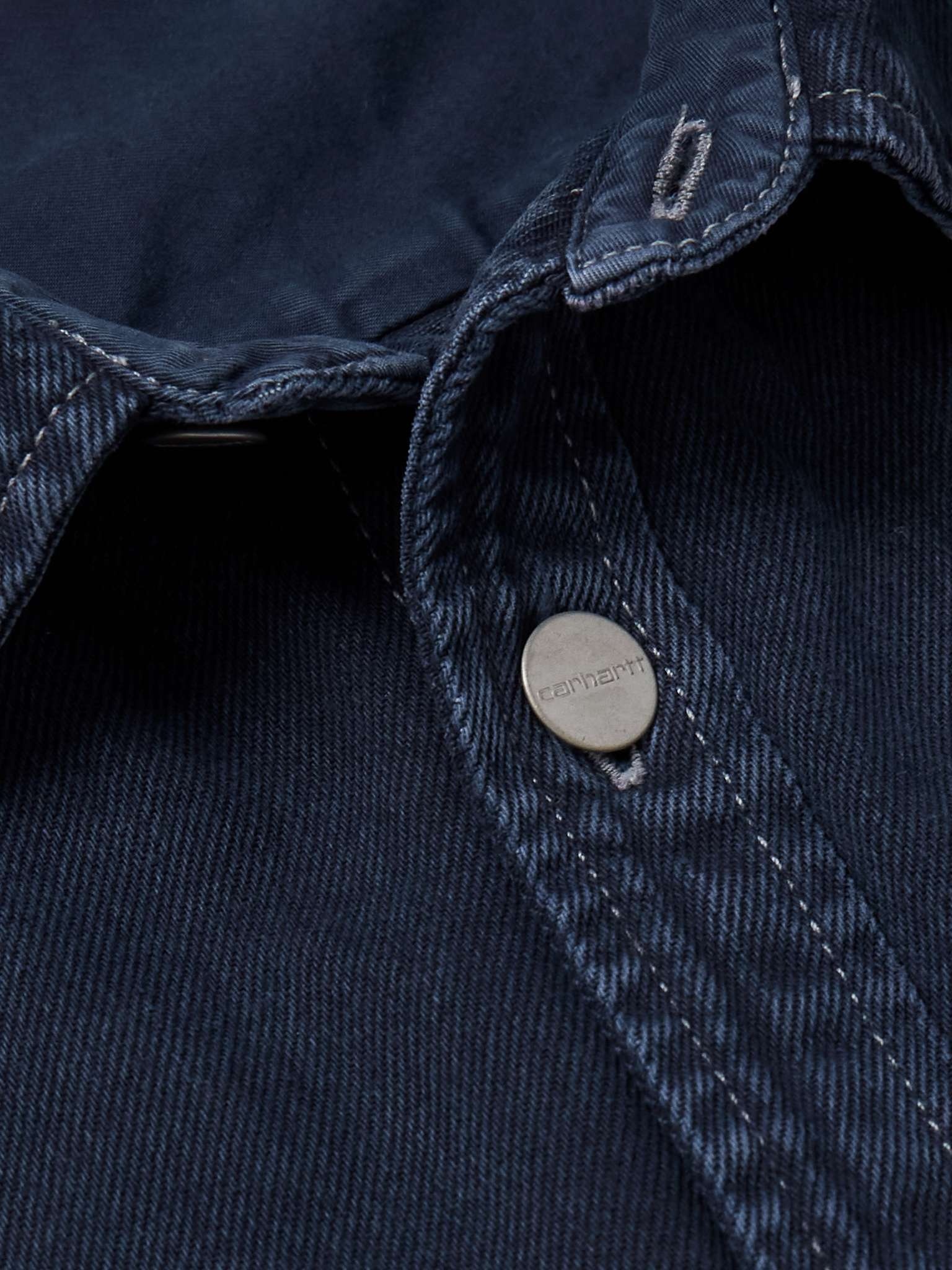 George Logo-Appliquéd Denim Overshirt - 5