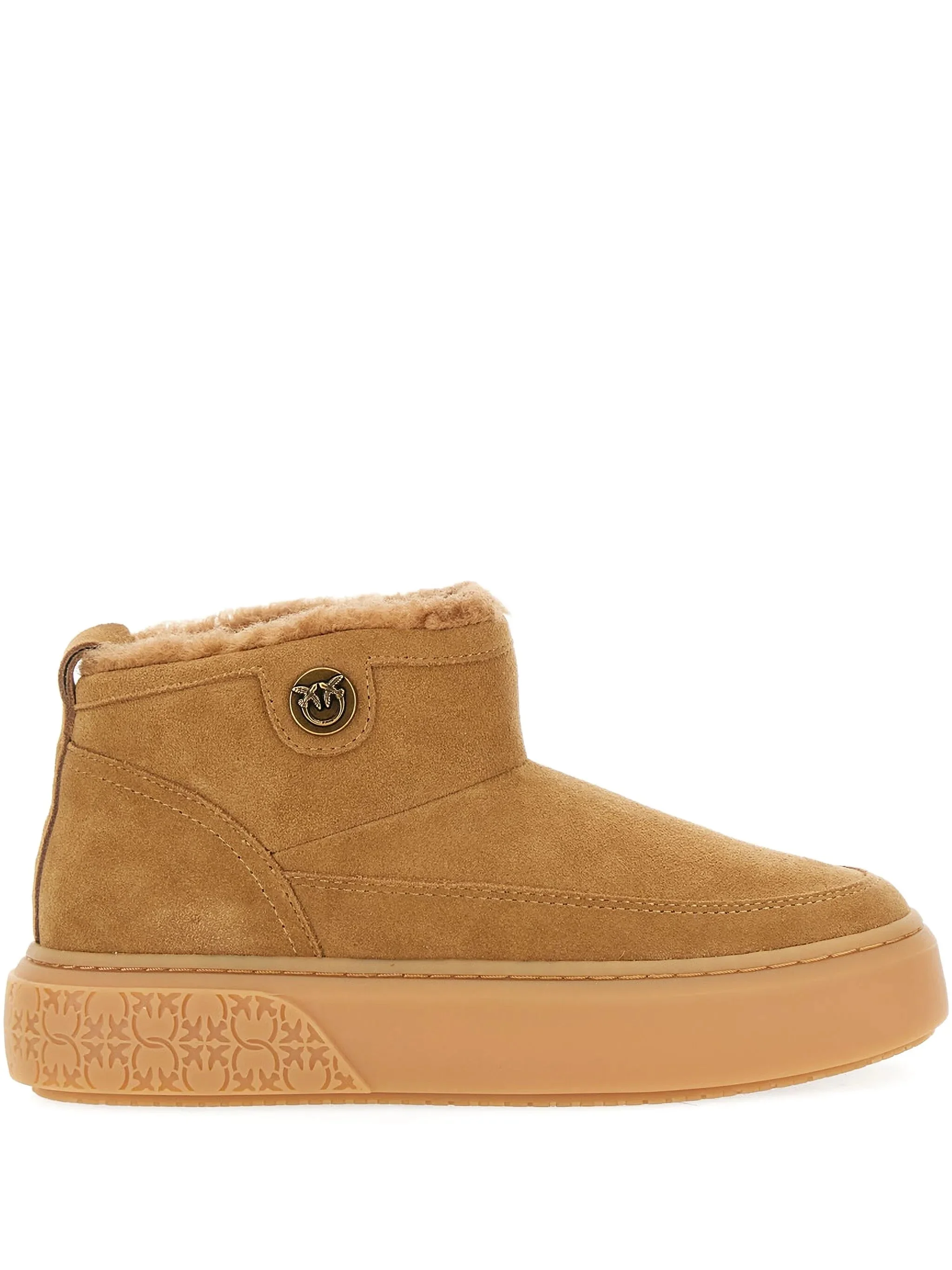 Pinko Suede Platform Boots - 1