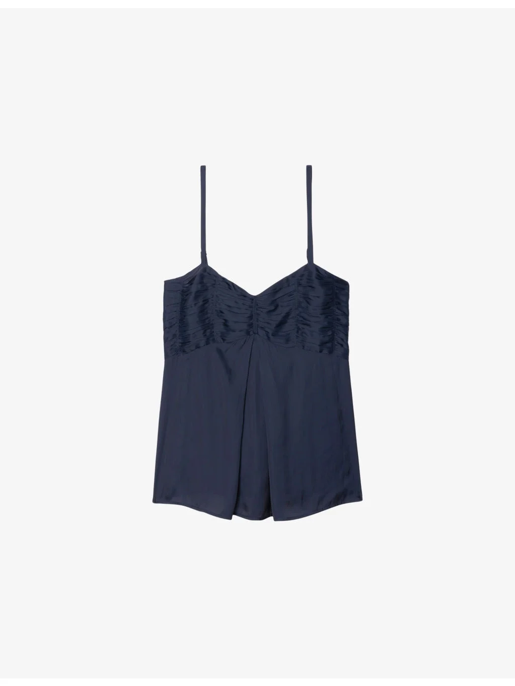 Cippie V-Neck Satin Top - 1