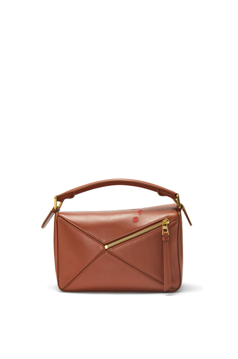Calcifer small Puzzle bag in satin calfskin 5