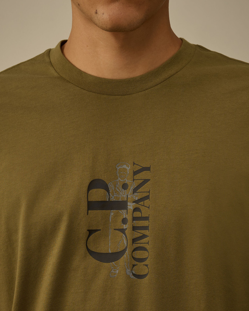 30/1 Jersey Short Sleeve Logo T-Shirt 5