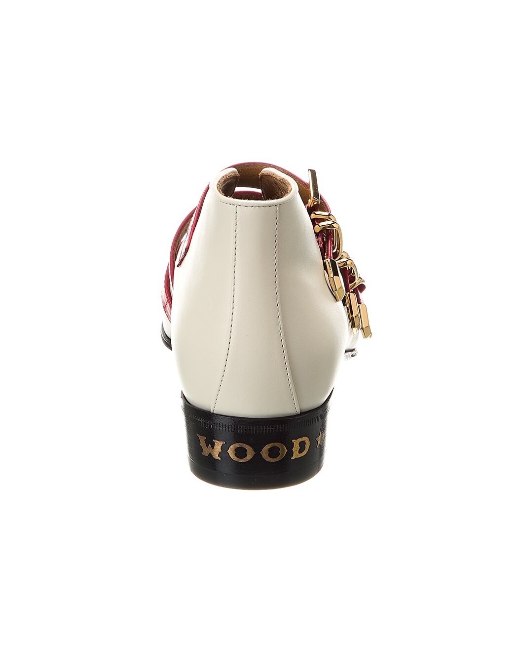 Gucci Triple Buckle Leather Bootie - 3