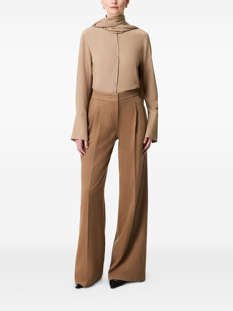 Another Tomorrow pleated trousers outlook