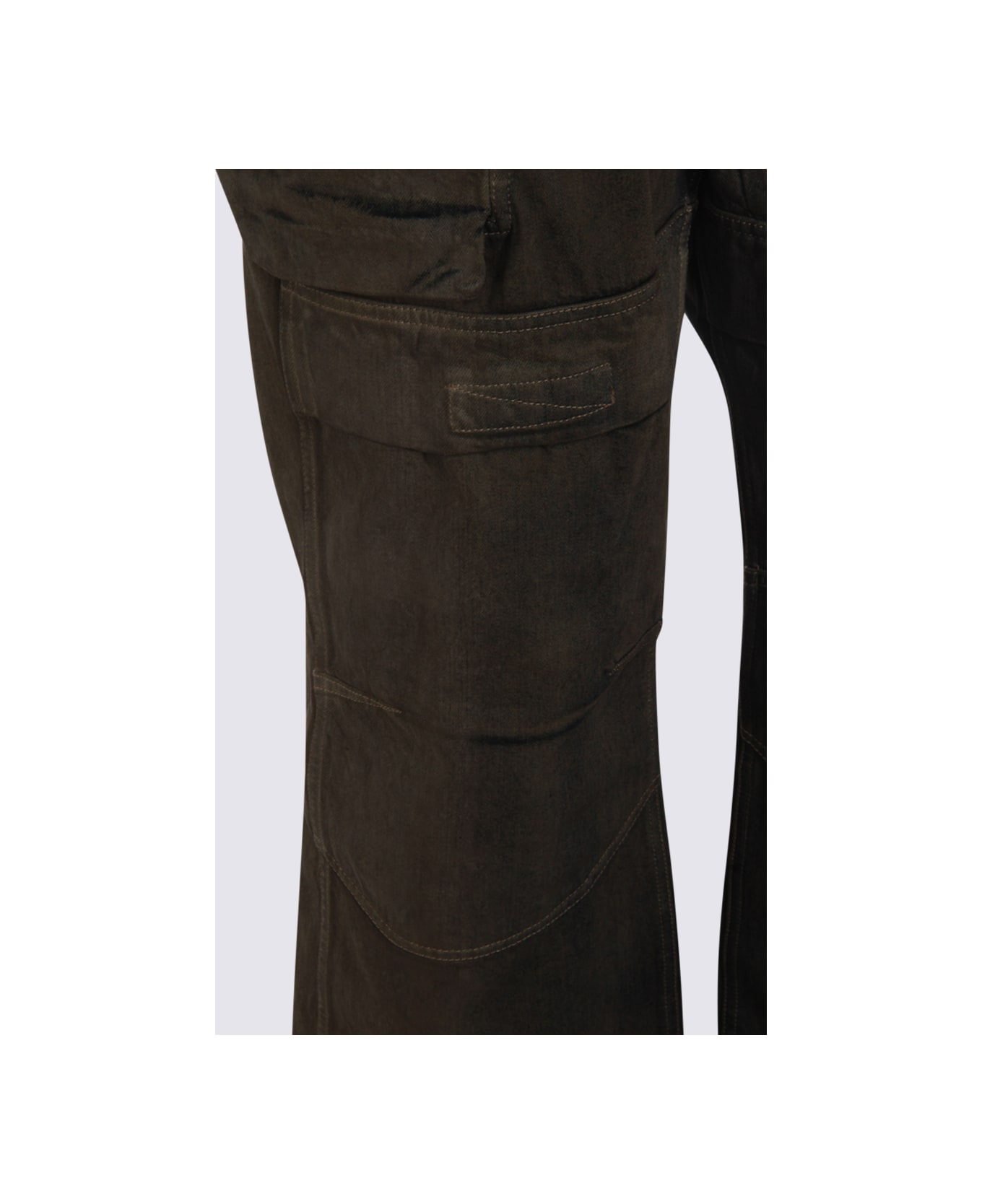 Dark Grey Cotton Stefan Cargo Jeans - 4