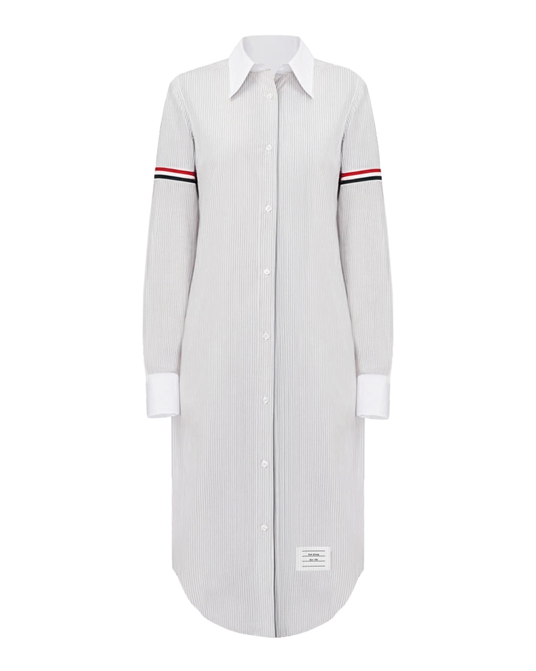 Thom Browne｜DRESSES (KNEE LENGTH L/S POINT COLLAR SHIRT Thom Browne Knee Length Point Collar Shirtdress | SHOWROOM