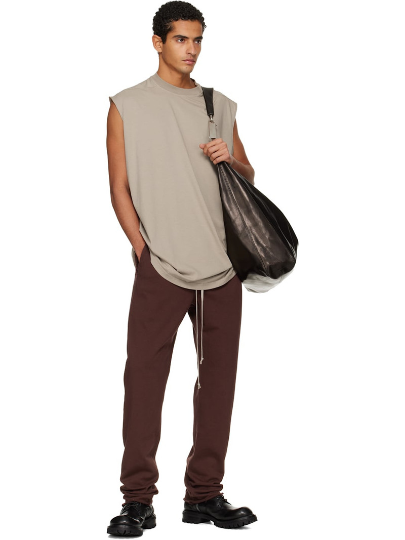 Rick Owens DRKSHDW Taupe Concordians Tarp T-shirt outlook