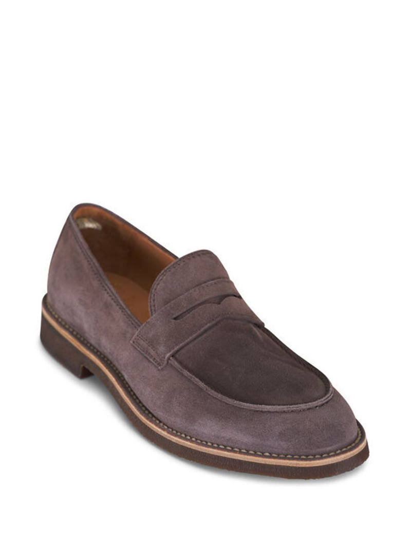 OFFICINE CREATIVE suede loafers outlook