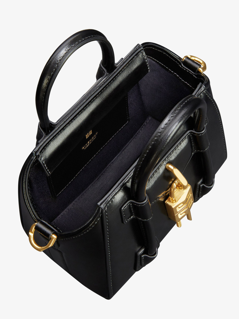 ANTIGONA TOY LOCK BAG IN BOX LEATHER 6