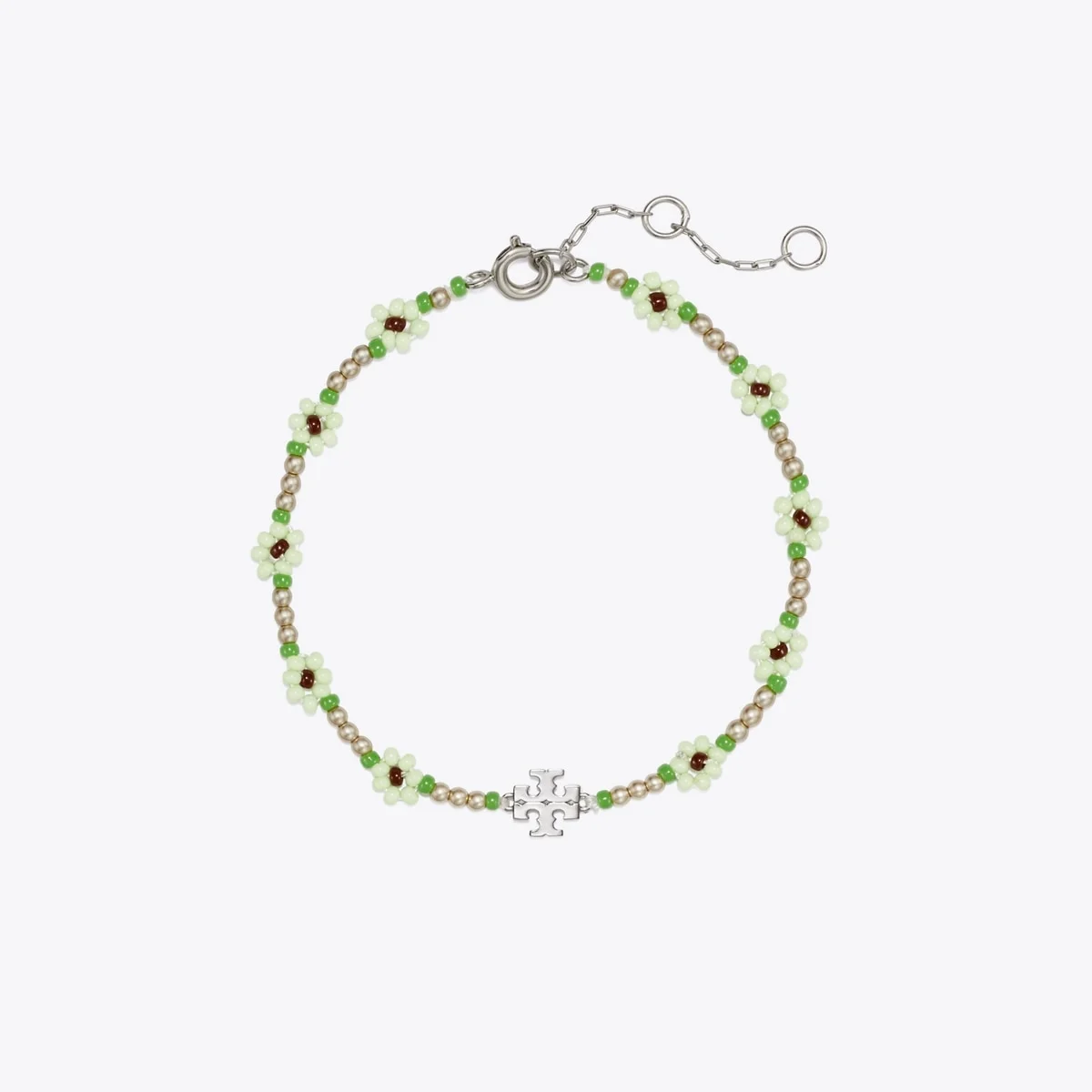 Curiosity Beaded Flower Bracelet - 1