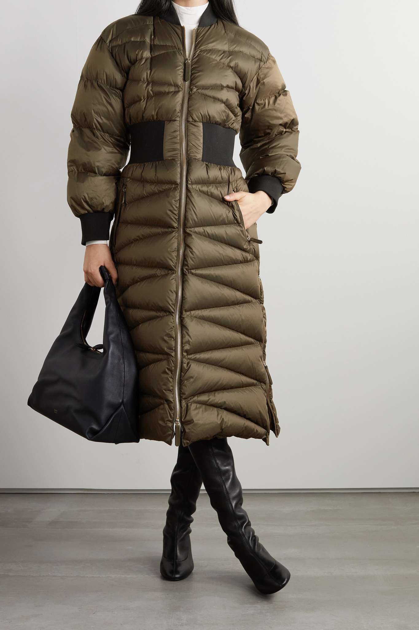 Jermaine quilted shell down coat - 2