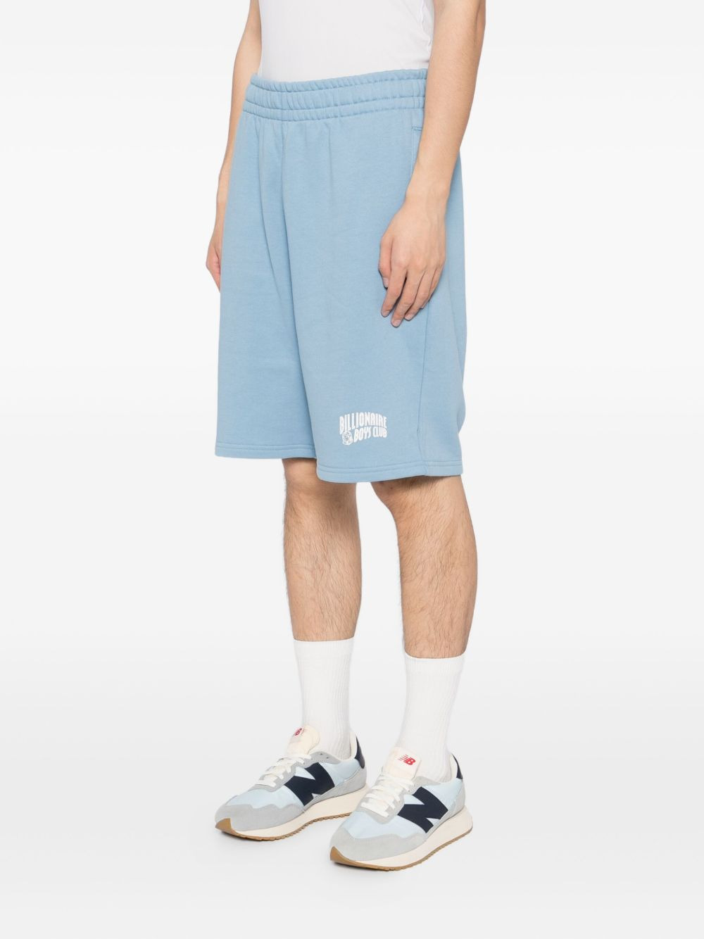 logo-print shorts - 3