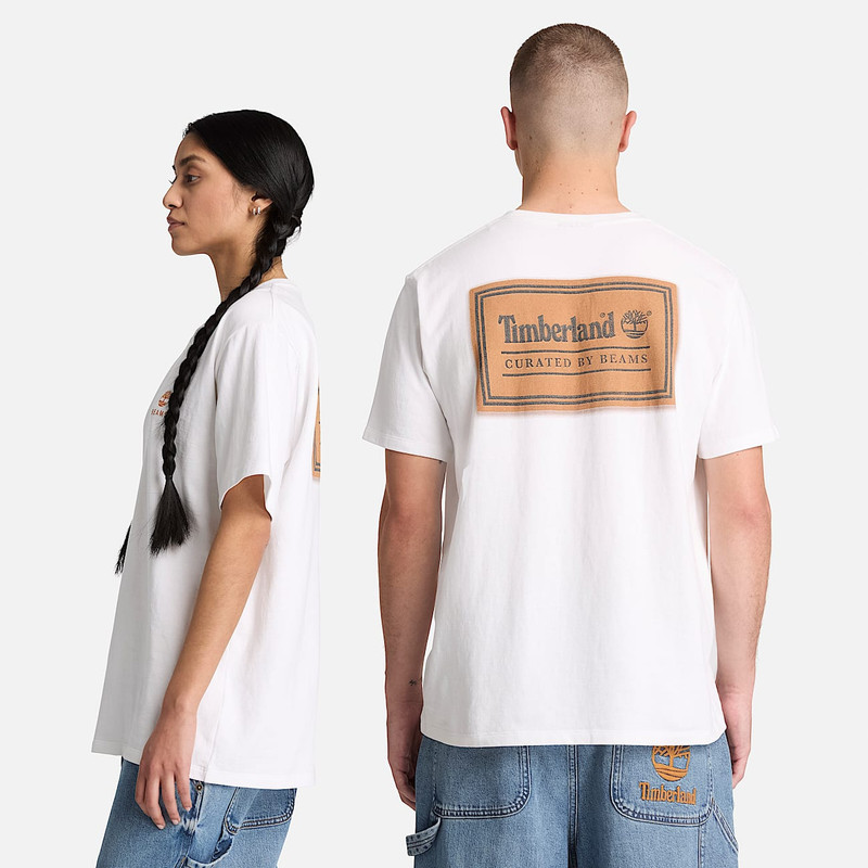 Timberland® x BEAMS Cotton Print T-Shirt 5