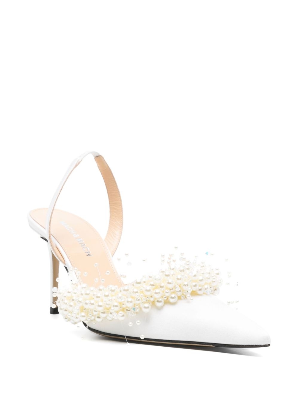 80mm embellished pumps - 2
