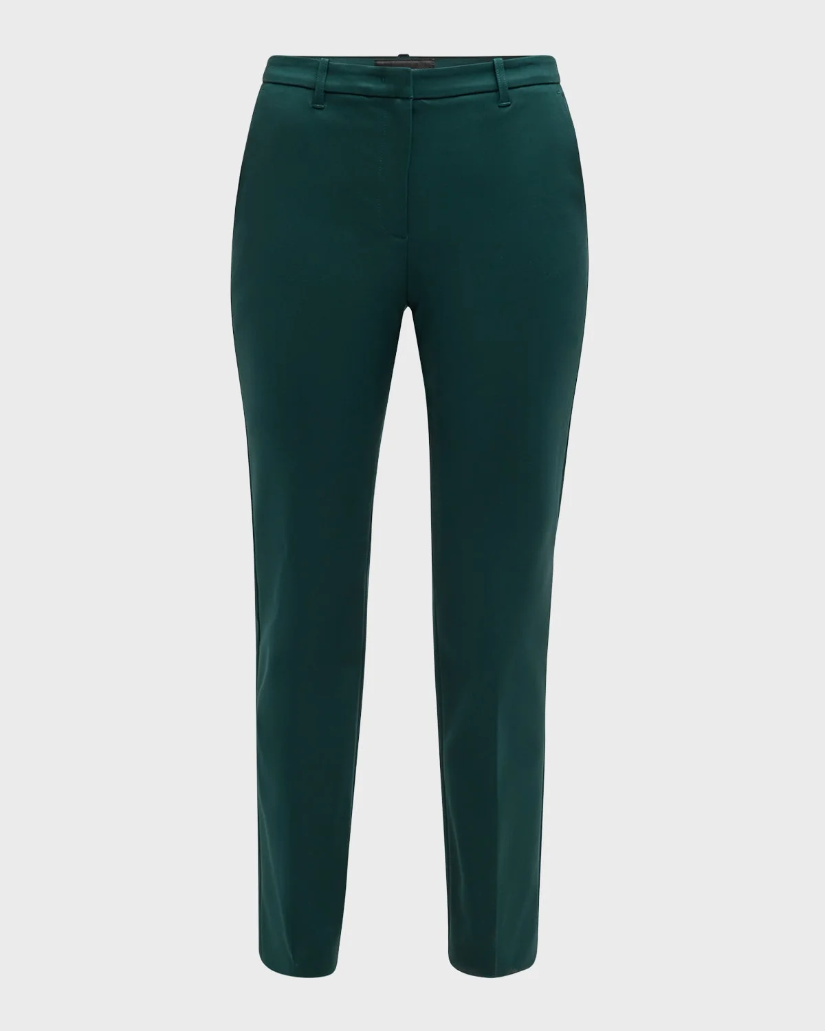 Straight-Leg Couture Cotton Trousers - 1