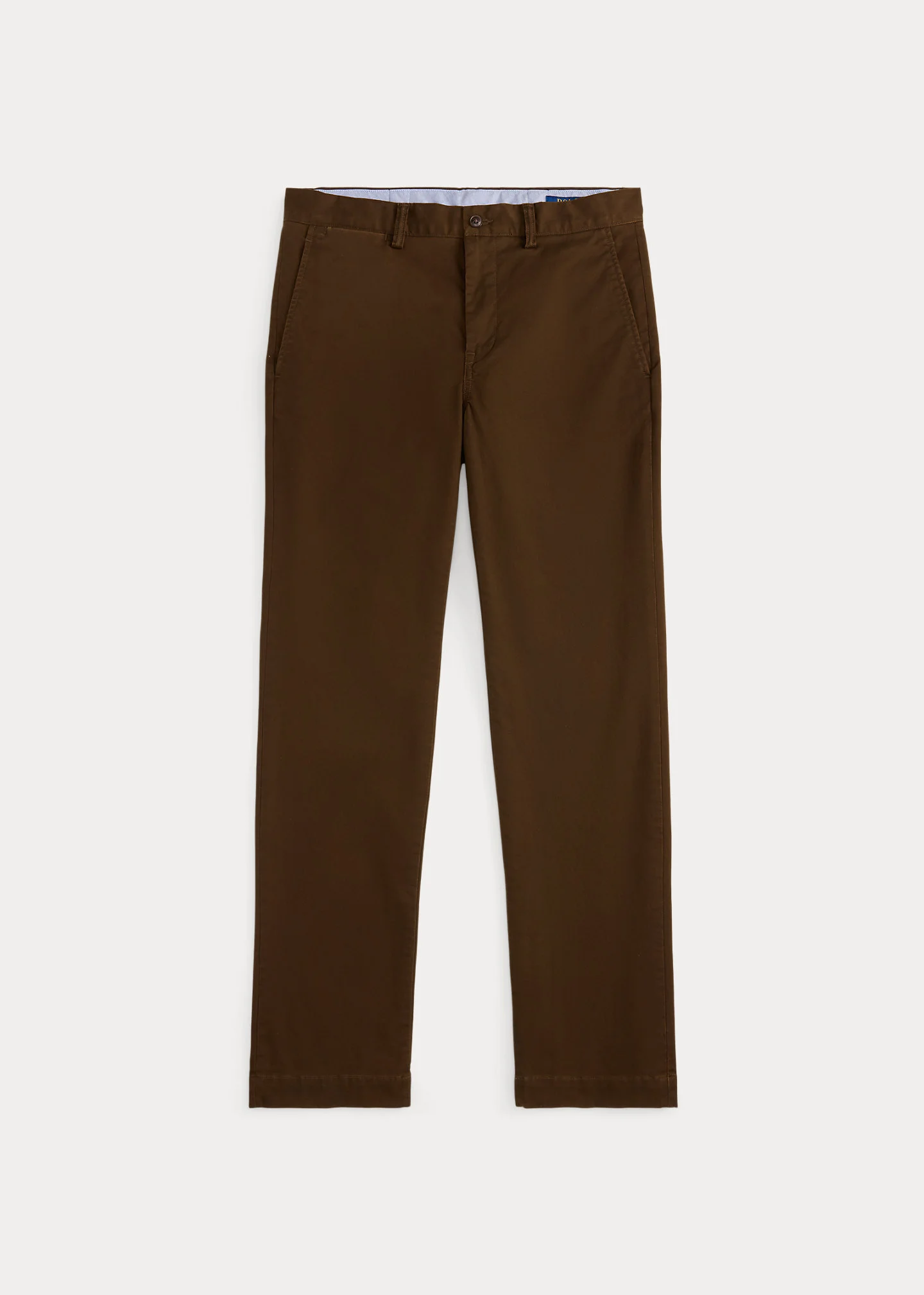 Stretch Straight Fit Washed Chino Pant - 1