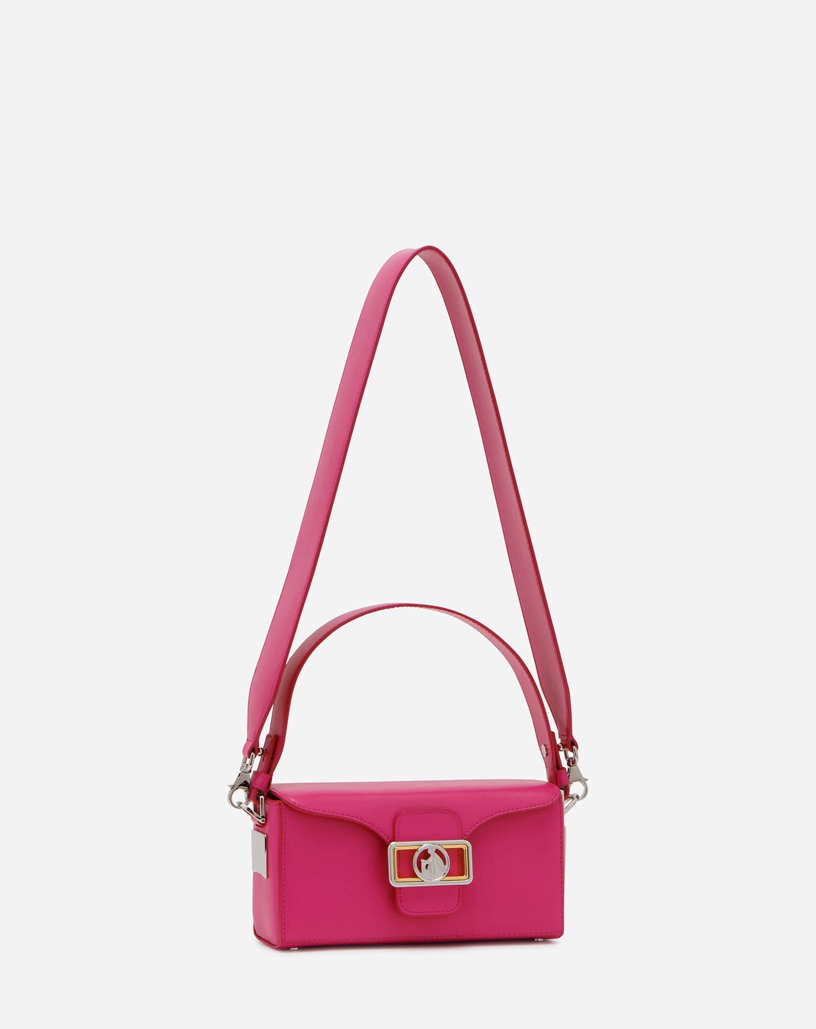 SHINY LEATHER NANO PENCIL BAG - 3
