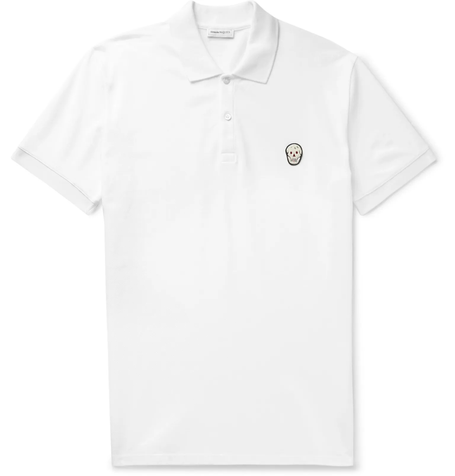 Appliquéd Cotton-Piqué Polo Shirt - 6