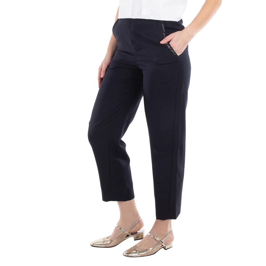 Marni Straight-Leg Tropical Wool Trousers - 4