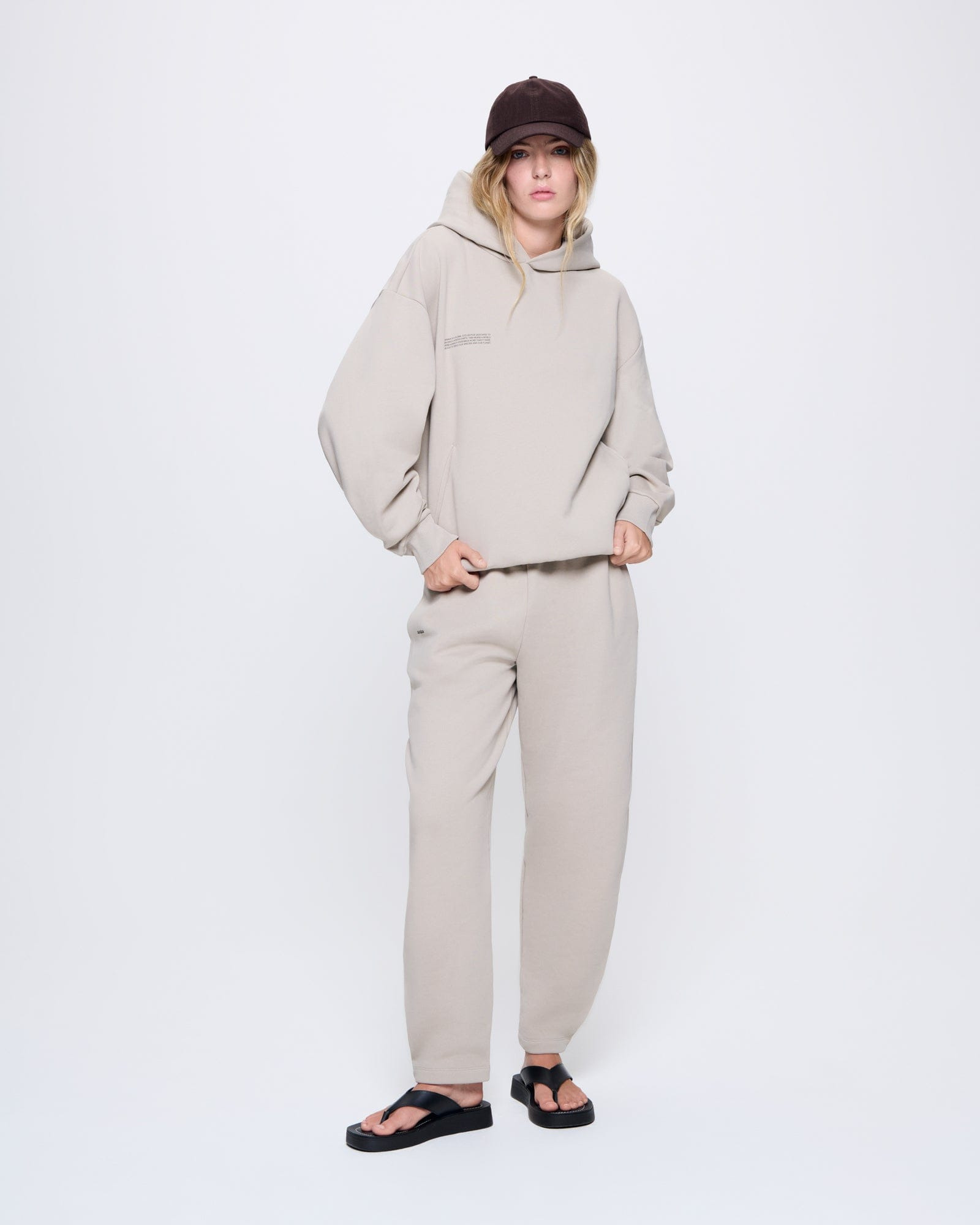 Womens DNA Hoodie - Stone - 3