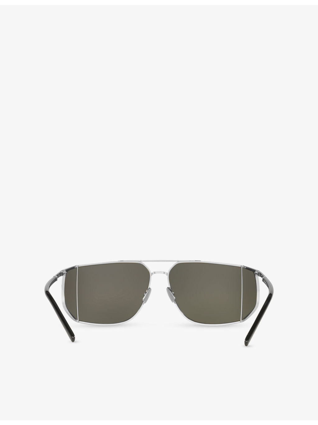 SL 750 Rectangular-Frame Metal Sunglasses - 4