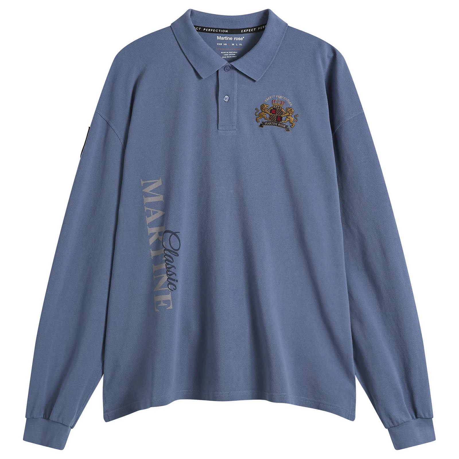 Martine Rose Long Sleeve Polo - 1