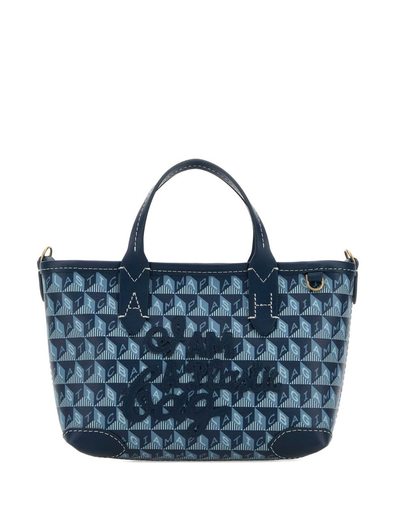 geometric-motif tote bag 1