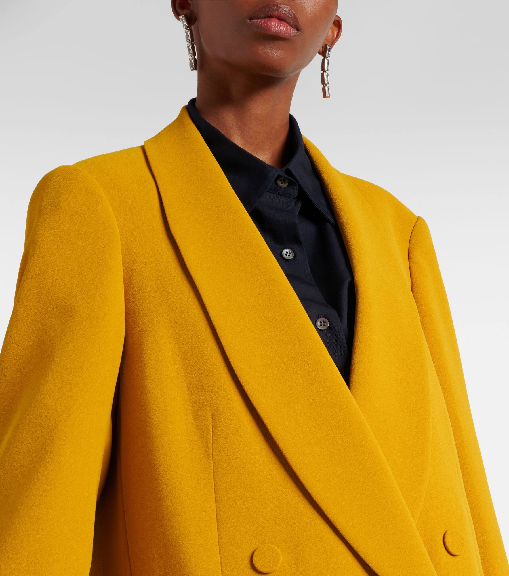 Oversized double-breasted blazer - 4