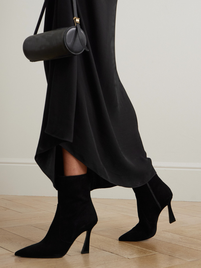 Stuart Weitzman Vinnie Suede Ankle Boots outlook