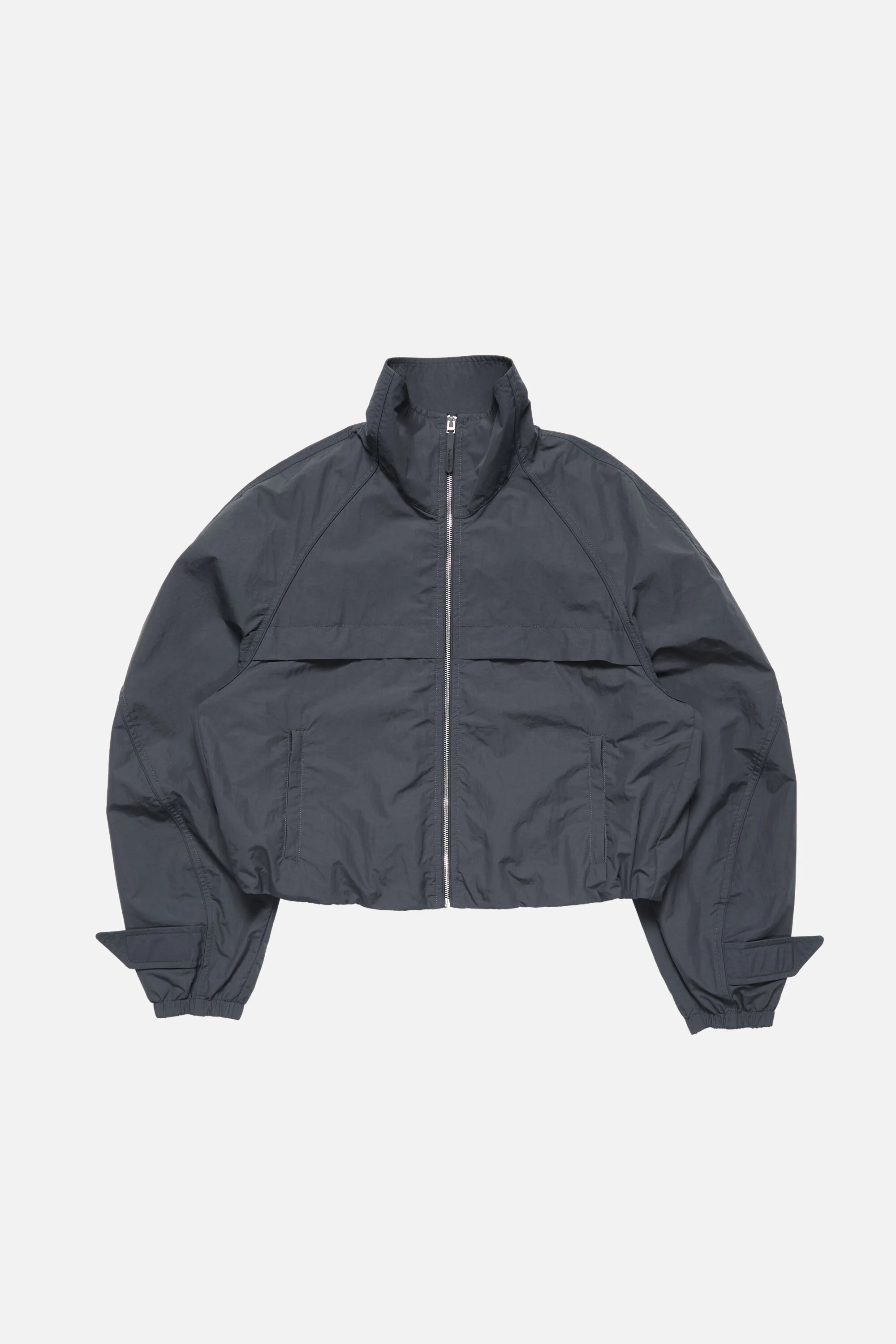 Nylon logo jacket - Steel grey - 1