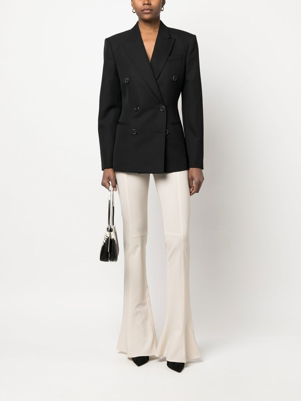 Myra double-breasted wool blazer - 2