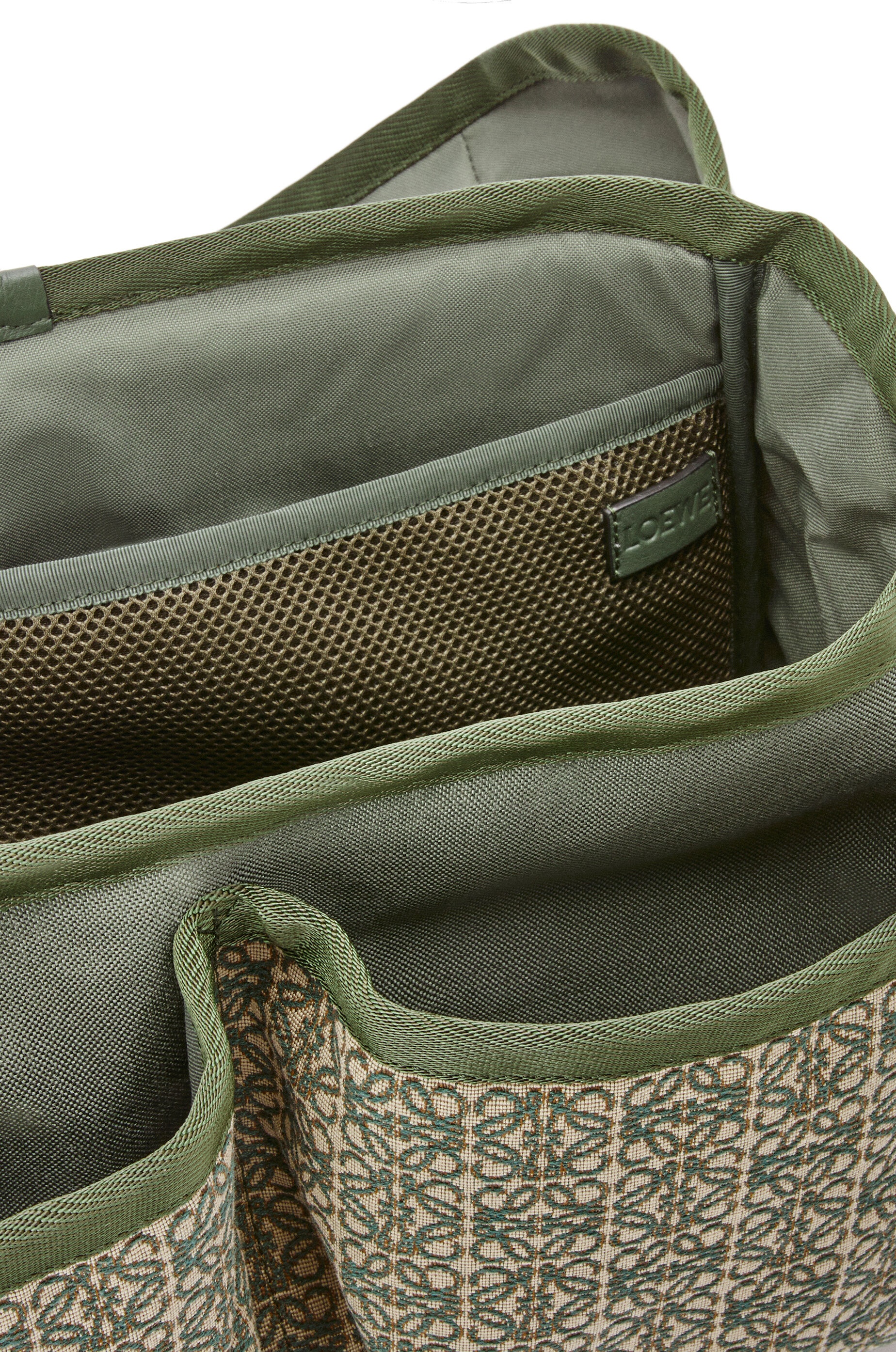 Postman Messenger in Anagram jacquard and canvas - 4