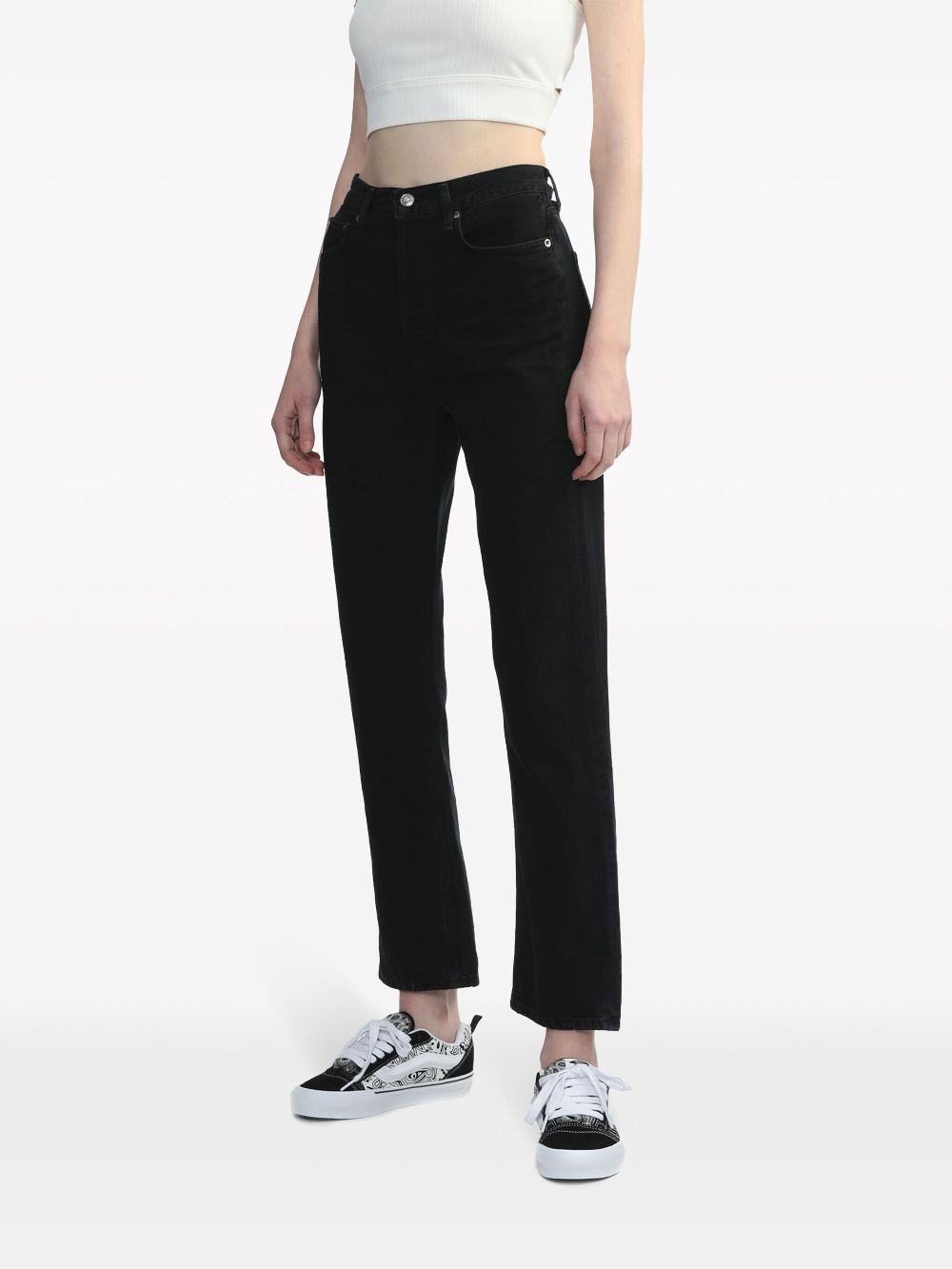 90's Pinch Waist straight-leg jeans - 3