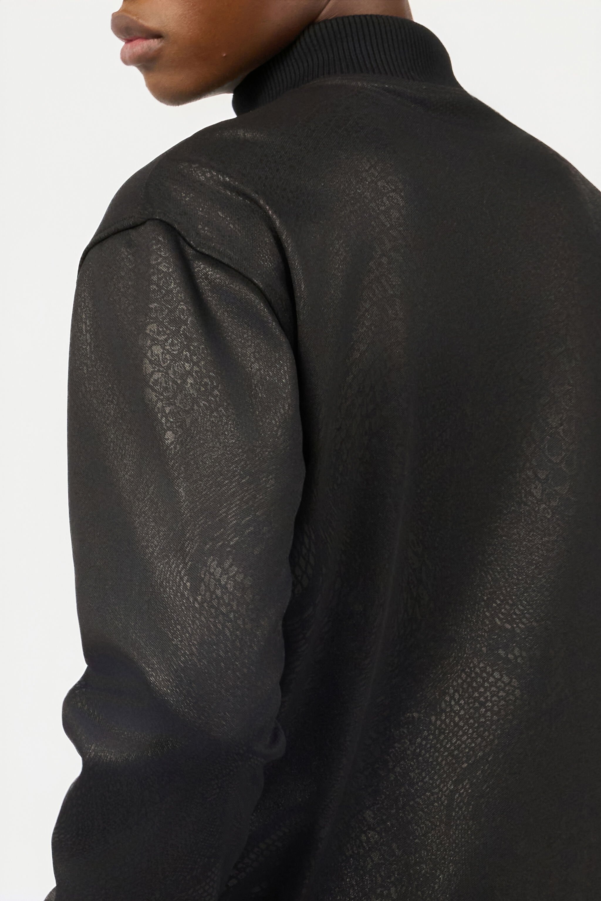Full-Zip Sweatshirt With Python Print - 7